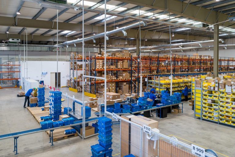 fotografii industriale interior depozit