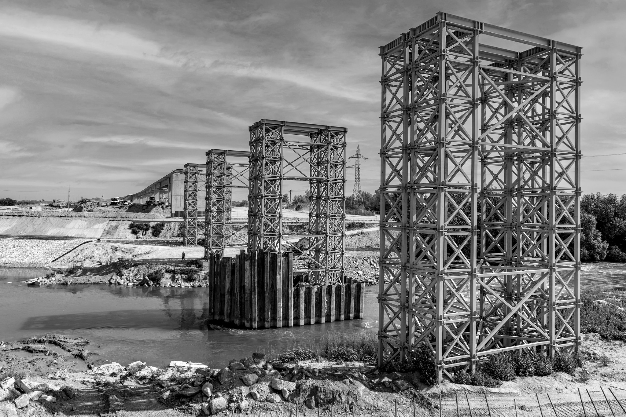 fotografia industriala, industrial photography, infrastructure site documentation