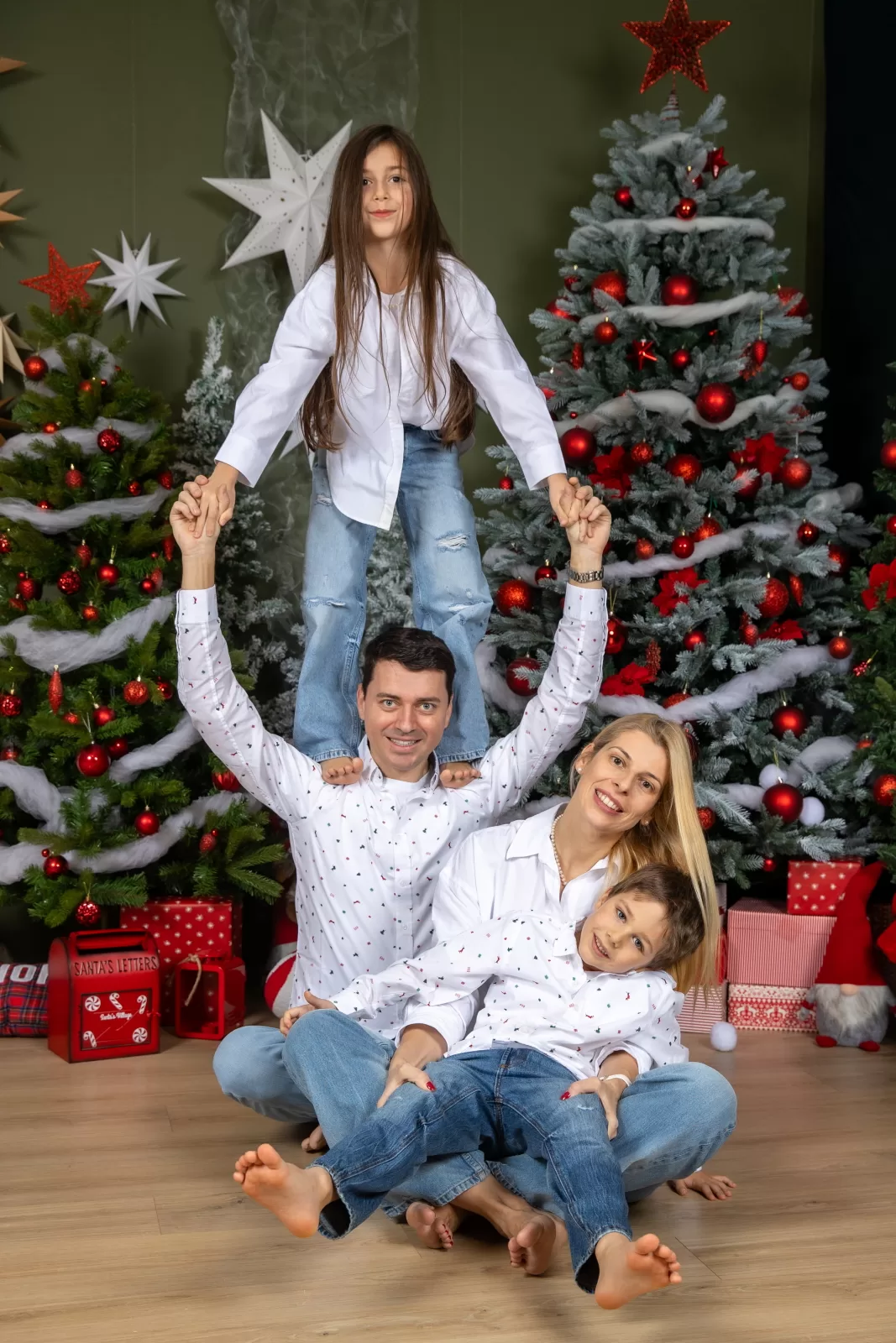 sedinta foto familie craciun