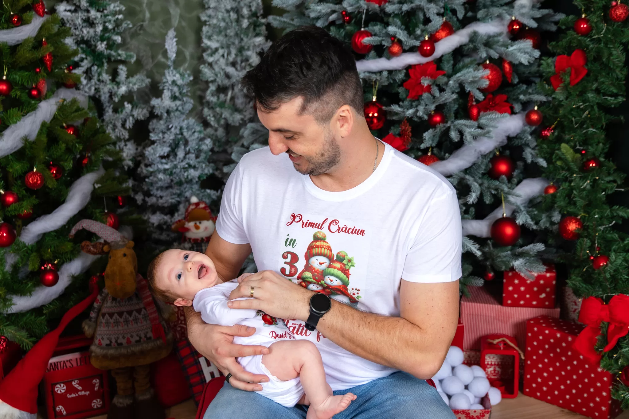 sedinta foto craciun familie