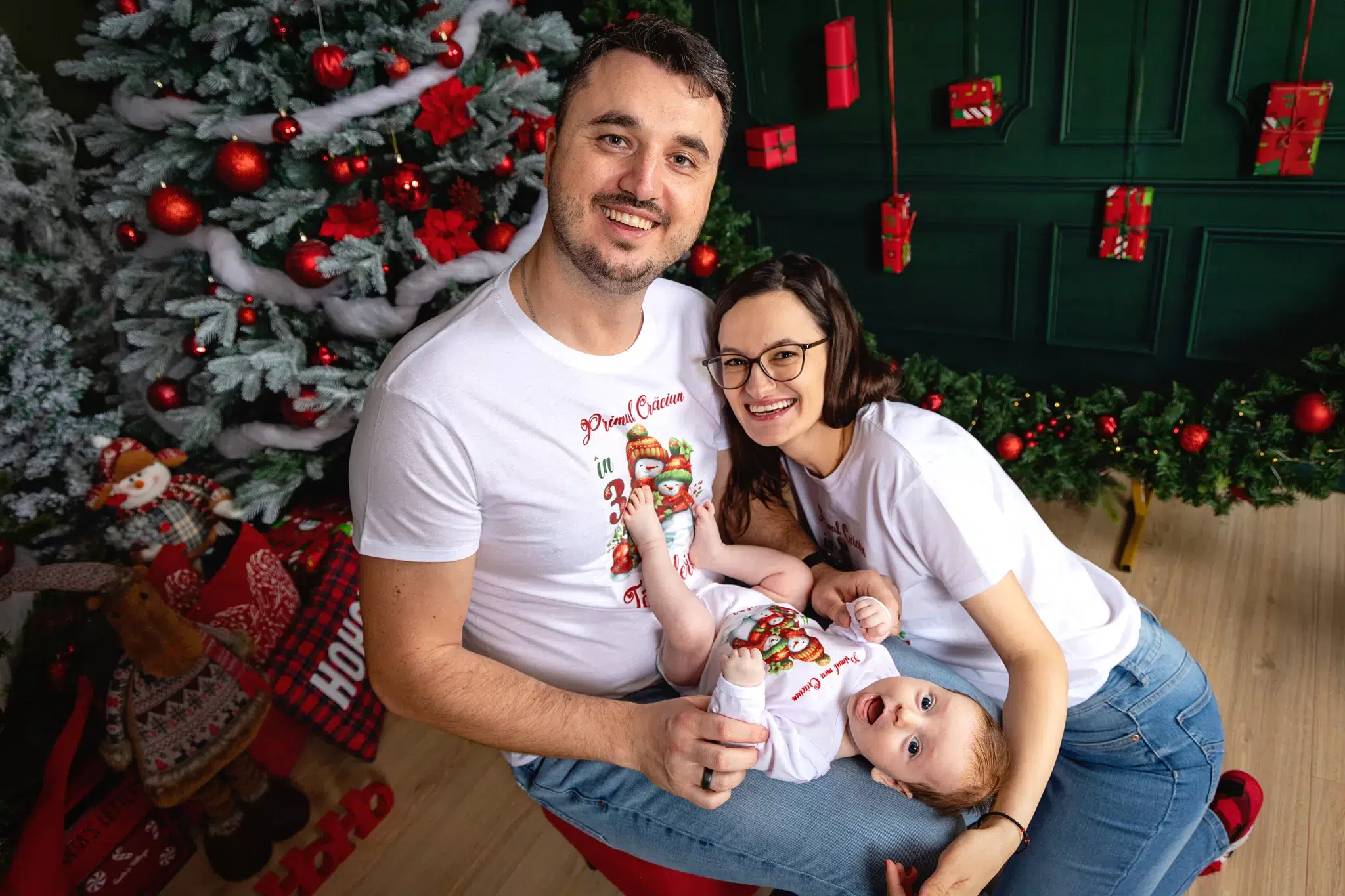 sedinta foto craciun familie