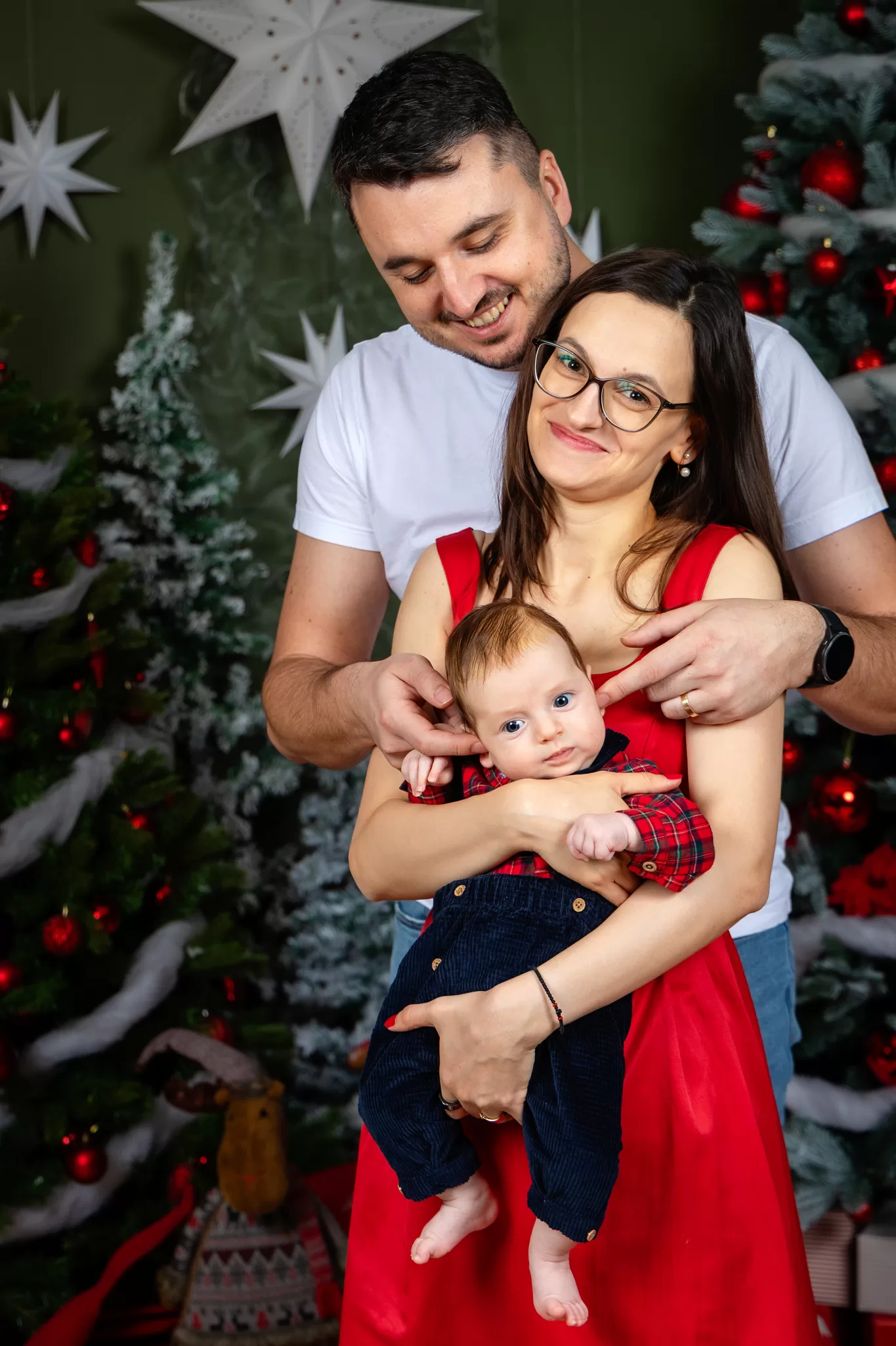 sedinta foto craciun familie