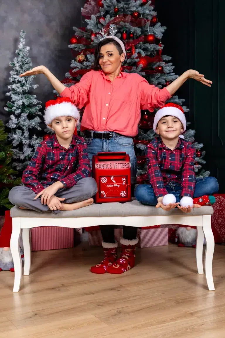 sesiune foto craciun familșie